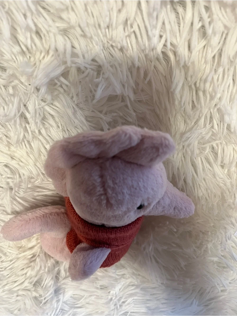Jellycat Pink Cozy Plush with Coral Knit Sweater